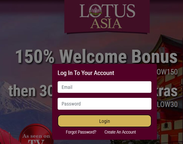 bonus codes for lotus asia casino