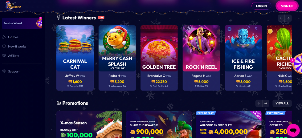 Best Review of Funrize Casino Online for USA Players 2023 3