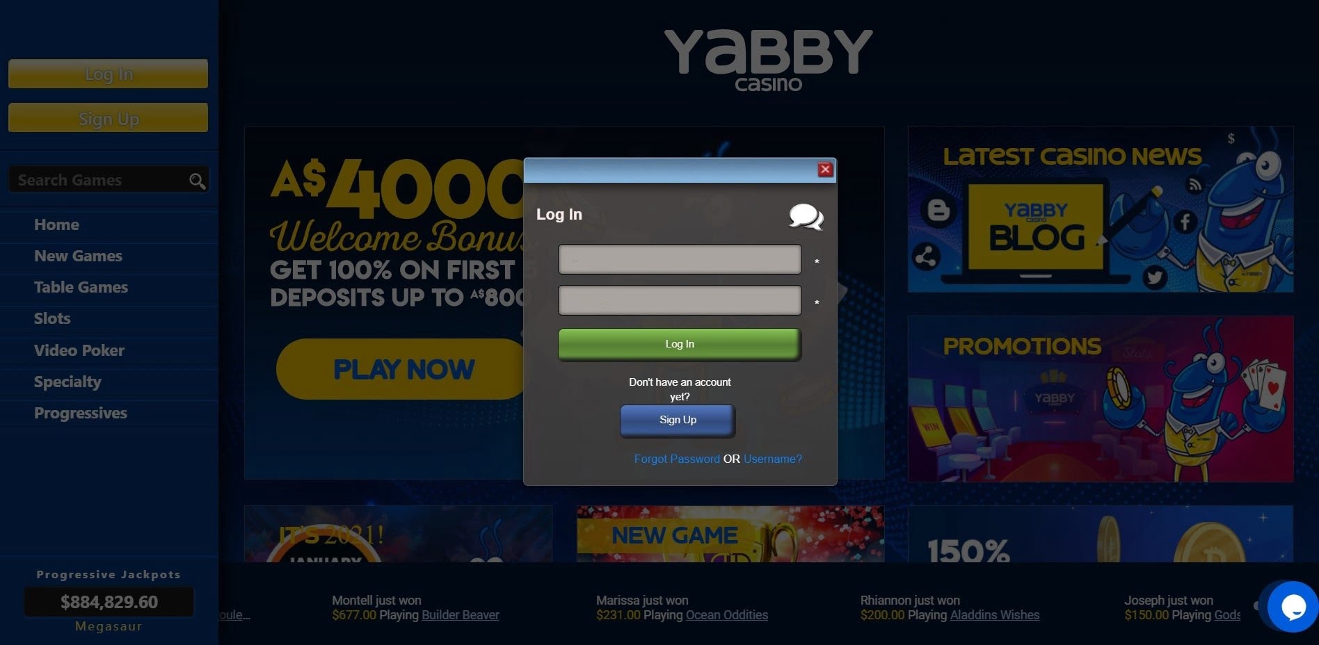 Free Online Yabby Casino Review 2023 for USA Players: No Deposit Bonus and Free Spins 6